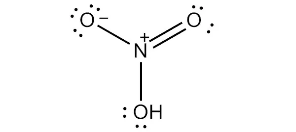 Чтобы составить структурную формулу Льюиса для азотной кислоты