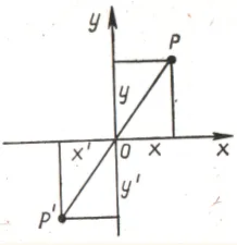 Точки A и A1 - прямые симметричные