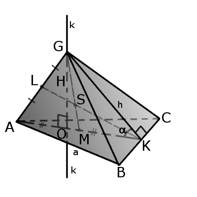 Пример треугольной пирамиды