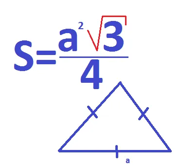 Тип площади треугольника изоклеток