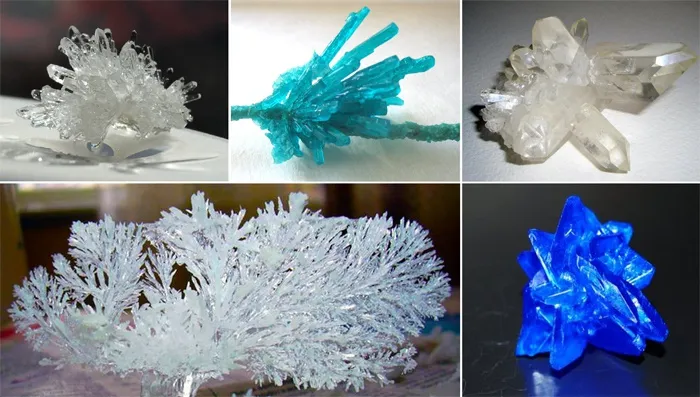 Как создать свои собственные кристаллы соли