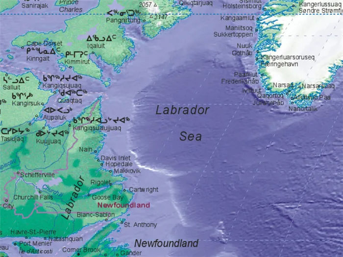 Океаны и моря Северной и Южной Америки