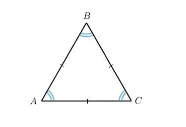 Основание треугольника - уравнение