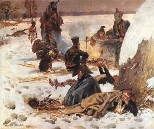 Французские замороженные армии.