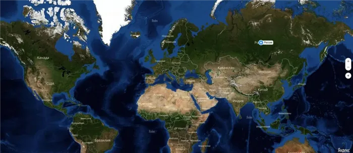 Россия на карте мира: география, природа, климат