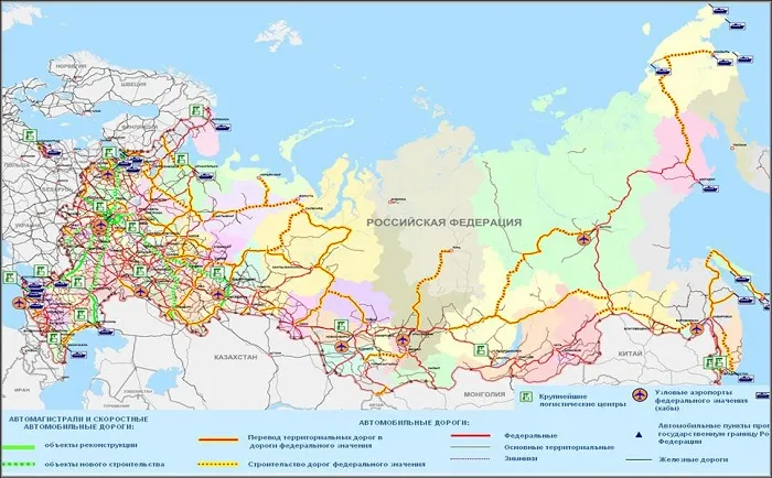 Транспортная система России