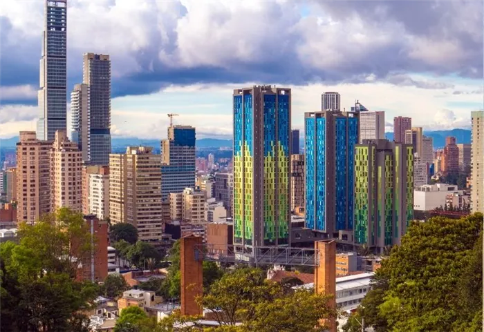 Богота, столица Колумбии