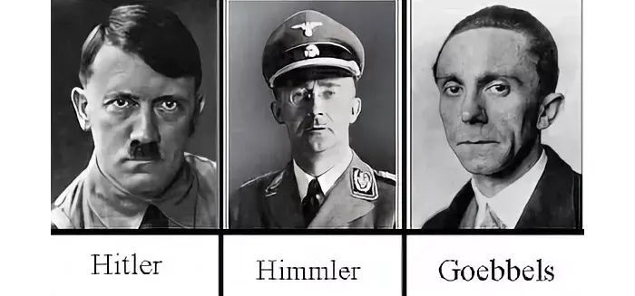Гитлер Гиммлер Геббельс