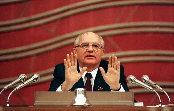 Президент СССР Михаил Горбачев.