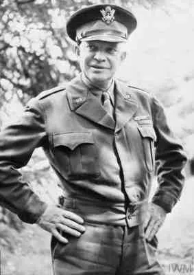 Д. Эйзенхауэр, командующий десантом в Нормандии.