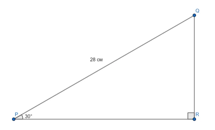 Задачи на нахождение расстояния точки от прямой линии, рис. 3