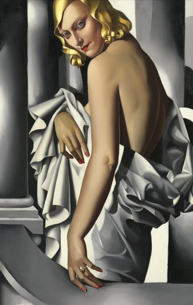 Тамара де Лемпика. Портрет Марджери Ферри. 1932.