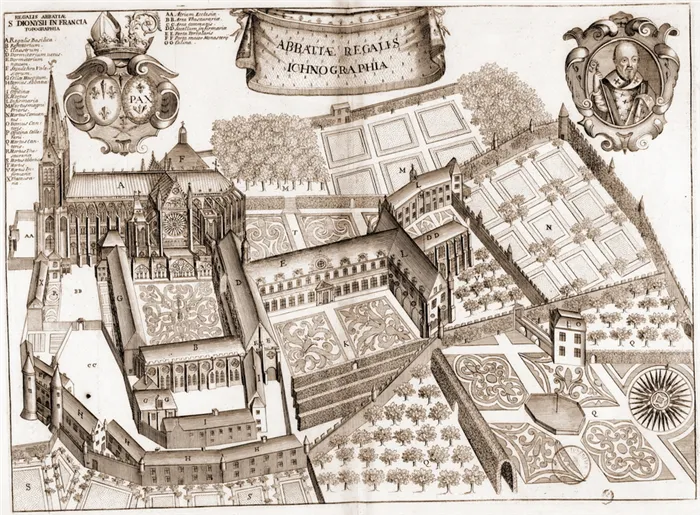 Монастырь Сен-Дени - примеры архитектуры