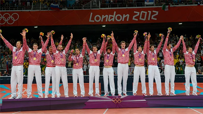 Мужская сборная СССР, олимпийские чемпионы 2012 года