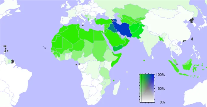 Сколько мусульман в мире?
