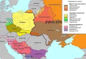 Славянские языковые группы на карте: в каких странах говорят на славянских языках