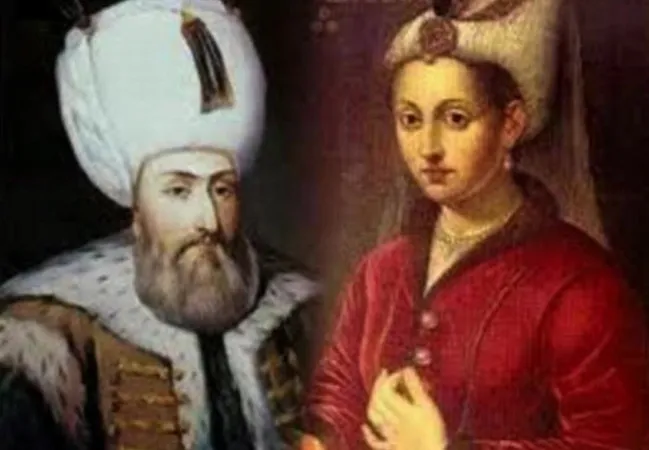Сулейман I и его женский гарем