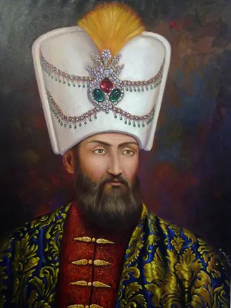 Султан Сулейман в молодости.