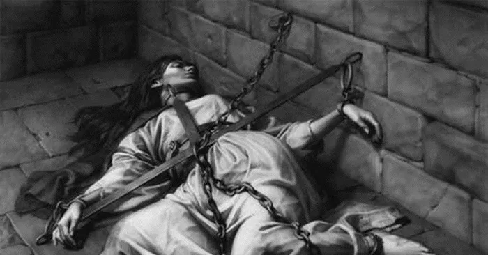 В 16 веке признания под пытками считались лучшим доказательством вины. Рисунок Николая Бесонова.