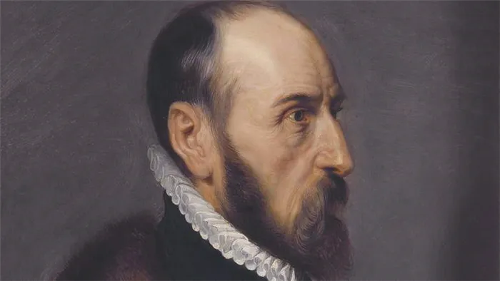 Абрахам Ортелиус, ученый из Фландрии.