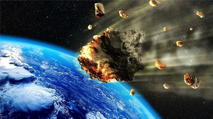 Появление жизни на Земле благодаря кометам и метеорам