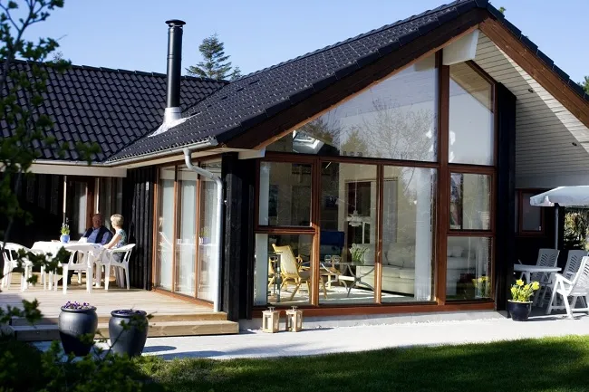 Дом в скандинавском стиле снаружи