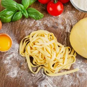 Итальянские спагетти.