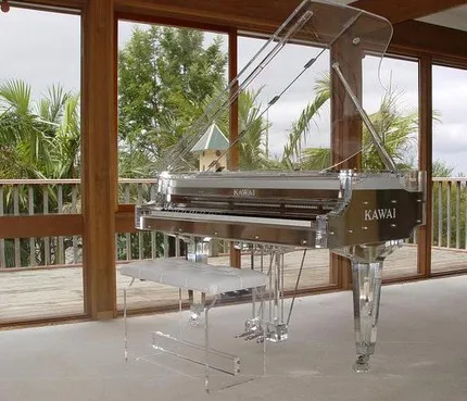 Прозрачное фортепиано Kawai CR-40