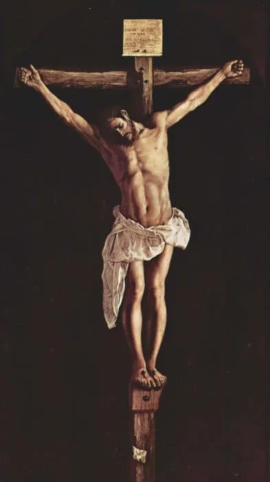 Христос на кресте. Франсиско де Зурбаран, 1627 год.