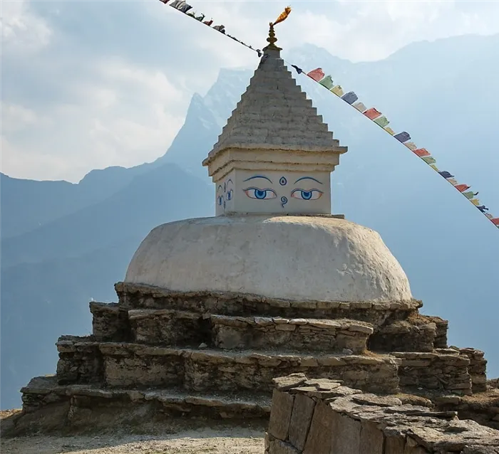 Буддийские ступы в Гималаях