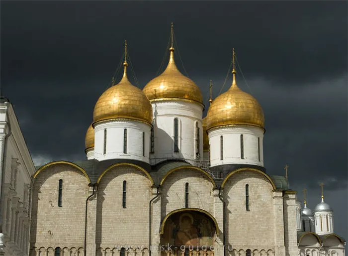 Собор Успения Богородицы в Московском Кремле, купол.