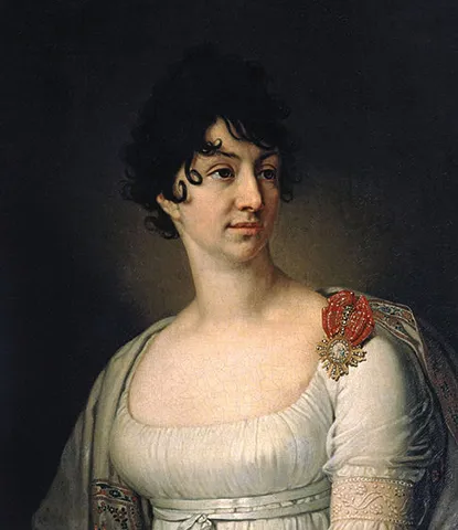 Его жена Софья Алексеевна. Искусство. В.Л. Боровиковский, 1813 год.