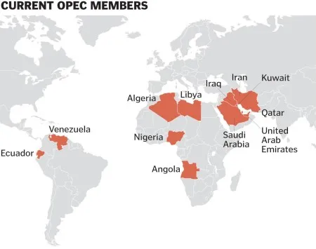Страны-члены ОПЕК