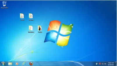 Windows 7 после запуска