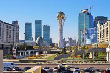 Центр города Астана.