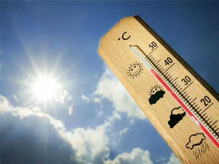 Термометры измеряют максимальную и минимальную температуру