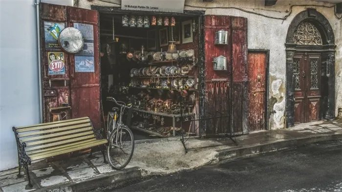 Маленькие магазины в Ларнаке