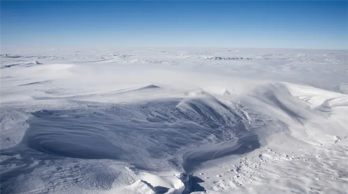 Циклоны в Антарктиде.