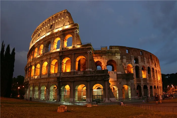 Колизей в Риме - описание и история амфитеатра