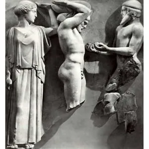 Геракл и Атлант. Масштаб храма Зевса.