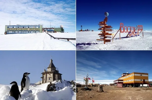 Легендарные советские и российские станции в Антарктиде