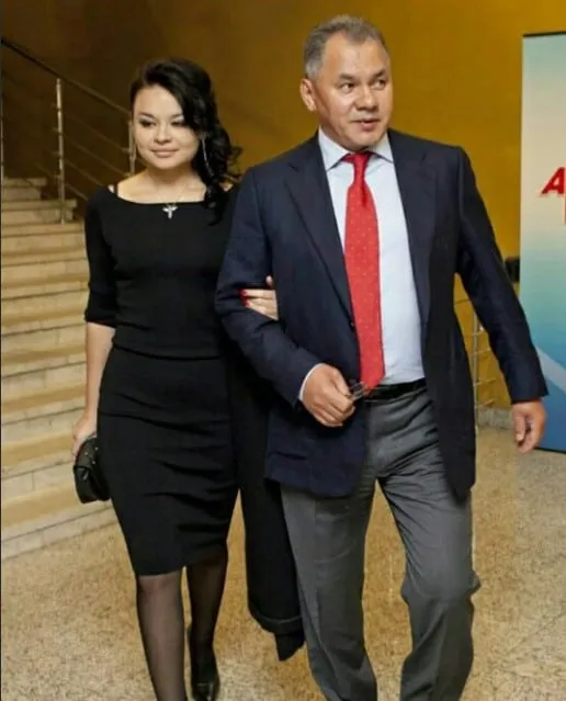 Сергей Шойгу с дочерью