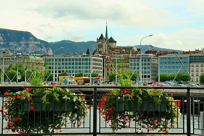 Женева, Швейцария. Городская фотография
