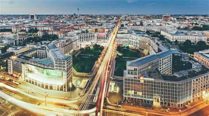 Городской пейзаж Берлина