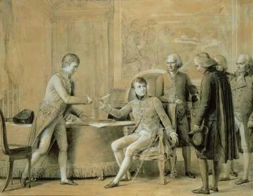 Наполеон ратифицирует Конкордат. Жерар (1801).