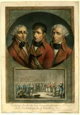 Три начальника (Конверсер, Бонапарт и Лебрен). Ван Горп (1803).