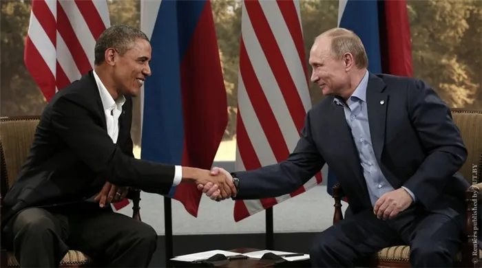 Встреча Барака Обамы с Путиным