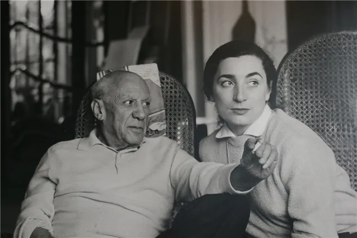 Пабло Пикассо и Жаклин Рок