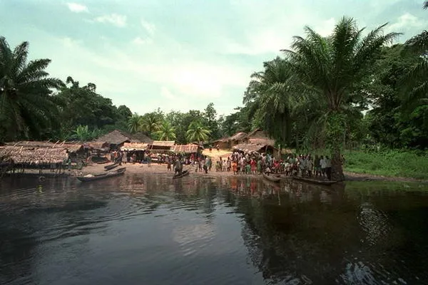 Река Конго. Где находится, куда впадает, граница бассейна