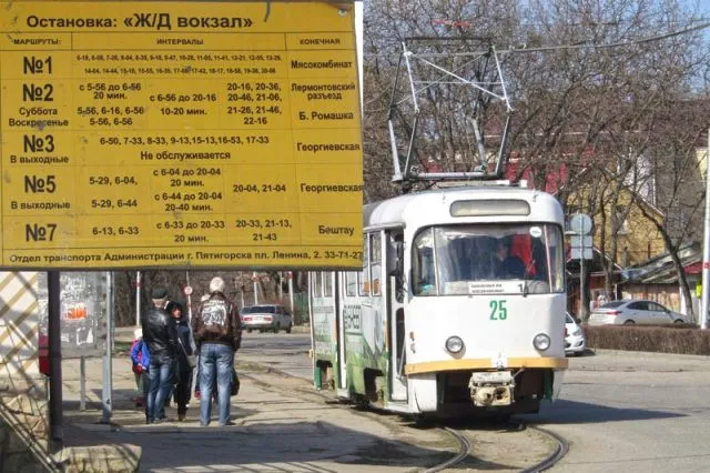 Расписание трамваев